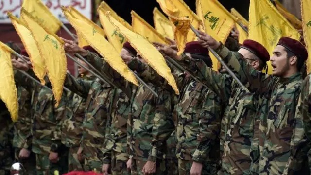 به‌شداری ئه‌ندامانی حیزبوڵڵای لوبنان له‌ سه‌ركوتی به‌شداربووانی ناڕه‌زایه‌تییه‌كانی مانگی به‌فرانبار