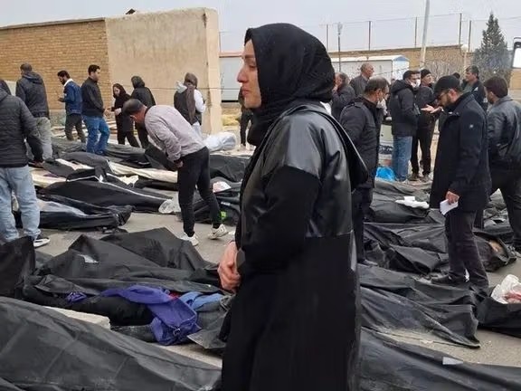 بێڕێزی هێزه‌ ئه‌منیه‌كان به‌ بنه‌ماڵه‌ی قوربانیانی ناڕه‌زایه‌تییه‌كانی مانگی به‌فرانبار