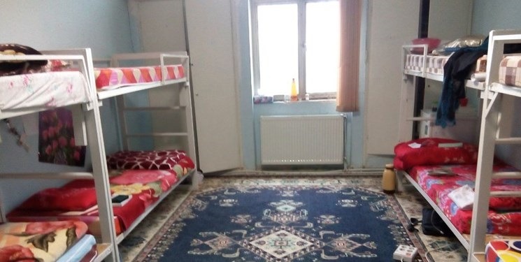 داخرانی سلف سرویسی زانكۆی شه‌هید بهشتی تاران به‌ مه‌به‌ستی ڕێگری له‌ كۆبوونه‌وه‌ی خوێندكاران