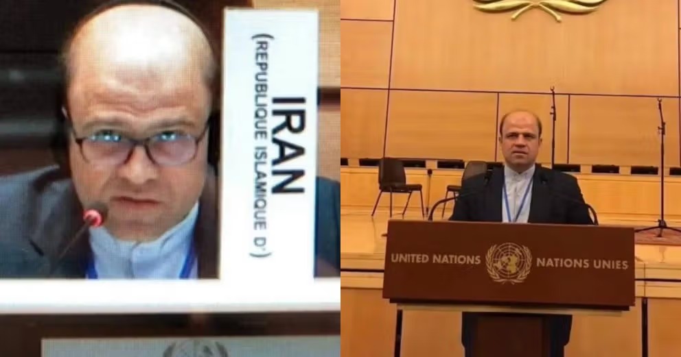 داخوازی په‌نابه‌ری دیپلۆماتی باڵای كۆماری ئیسلامی له‌ وڵاتی سوئیس