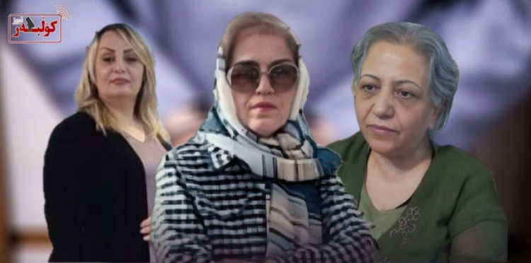 ئازادبوونی کاتی سێ چالاکی مافی ژنان له شاری سنه