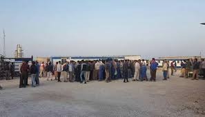 به‌رده‌وامی مانگرتنی كرێكارانی ئه‌ركان سالسی پاڵاوگه‌ی ده‌یه‌می پارسی جنوبی