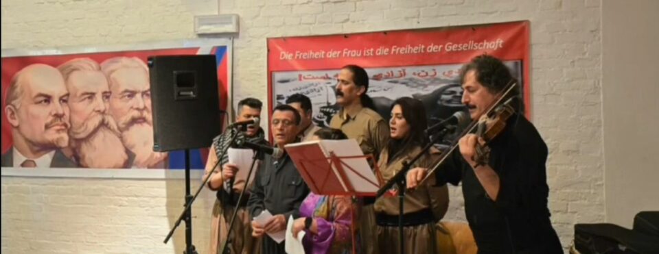 به‌ڕێوه‌چوونی ڕێوه‌ڕه‌سمی ڕێزگرتن له‌ ٥٧مین ساڵیادی ڕۆژی كۆمه‌ڵه‌