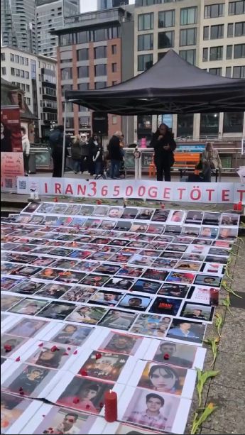 كۆبوونه‌وه‌ی ئێرانیانی ئازادیخواز له‌ فرانكفۆرتی ئاڵمان