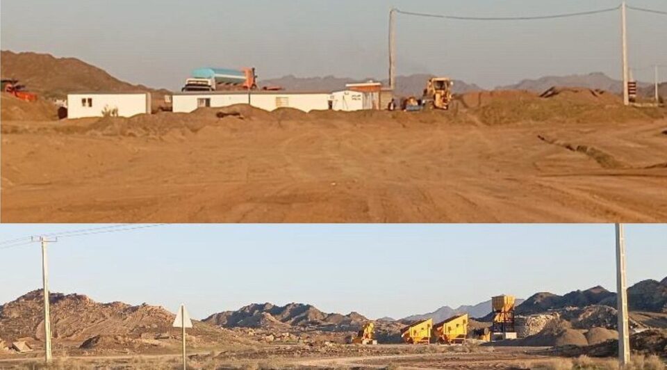 ناڕهزایهتی كرێكارانی بهرزین مێهر چناروود له سیستان و بهلوچستان