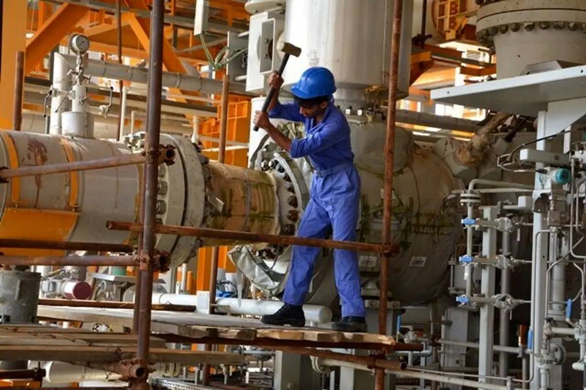 ناڕه‌زایه‌تی كرێكارانی پاڵاوگه‌ی پارسی حنوبی