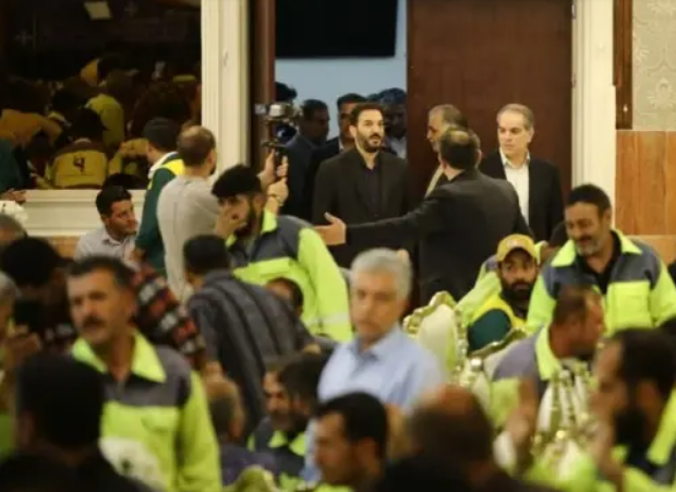 ناڕەزایەتی کارێكارانی شارەوانی ئەندیشە