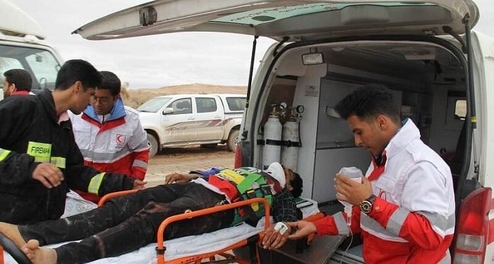 کوژراو و برینداربوونی سێ كرێكار له تاران و نه‌یشابور