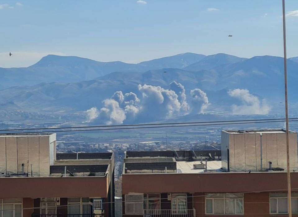پەرەسەندنی هێرشە ئاسمانییەکانی ئەمریکا و ئیسرائیل بۆ سەر ناوچە کوردنشینەکانی ئێران