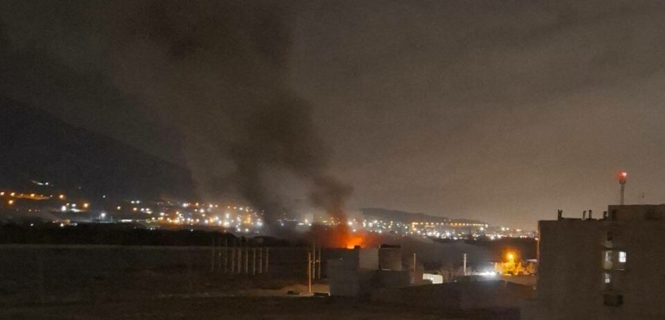 بەردەوامی هێرشە ئاسمانییەکان بۆ سەر شارە جیاوازەکانی ئێران 1