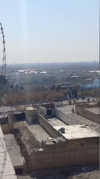 تەقینەوەی کۆگایەکی چەک و تەقەمەنی لە نزیک شاری تاران