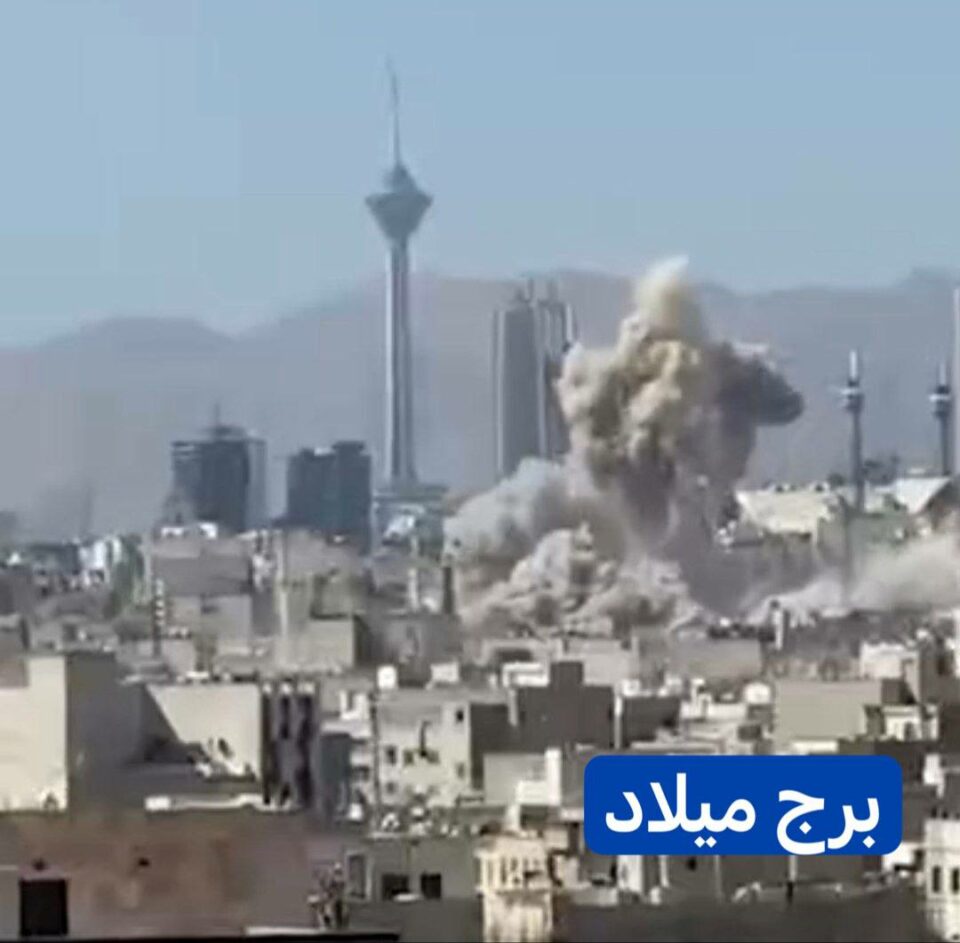 درێژەی شەپۆلی هێرشە ئاسمانییەکان بۆ سەر تاران و چەند شارێکی دیکە