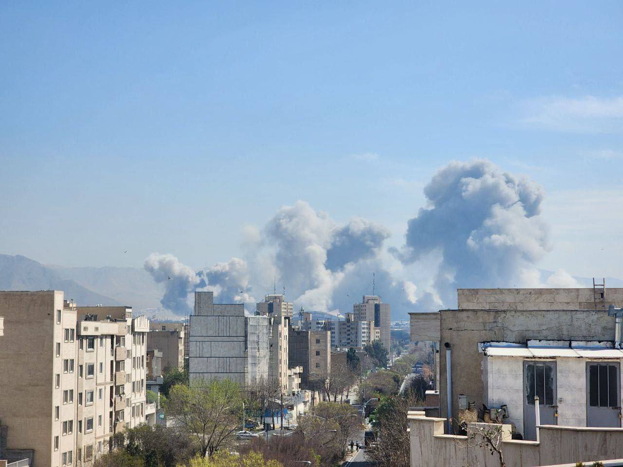 درێژەی هێرشە ئاسمانییەکان بۆ سەر ناوەندە سەربازییەکانی کۆماری ئیسلامی لە چەند شاری ئێران