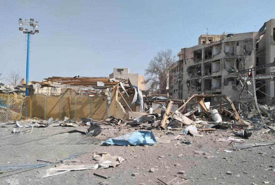 درێژەی هێرشە هاوبەشەکانی ئەمریکا و ئیسرائیل بۆ سەر پێگەکانی ڕژیم 1