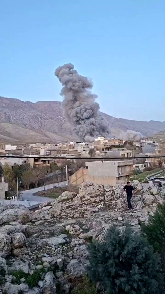 درێژەی هێرشەکان بۆ سەر پێگە سەربازییەکان لە ڕۆژهەڵاتی کوردستان