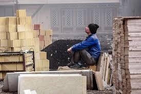 ناڕەزایەتی کرێکارانی بیناسازی لە شاری سنە