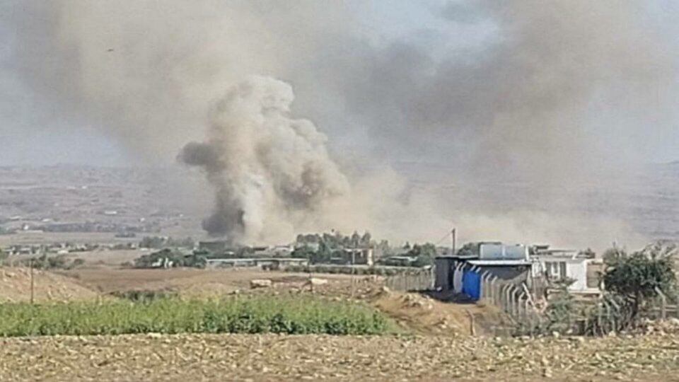 هێرشی درۆنی سپای پاسداران بۆ سەر کەمپی بنەماڵەکانی حیزبی دێموکرا