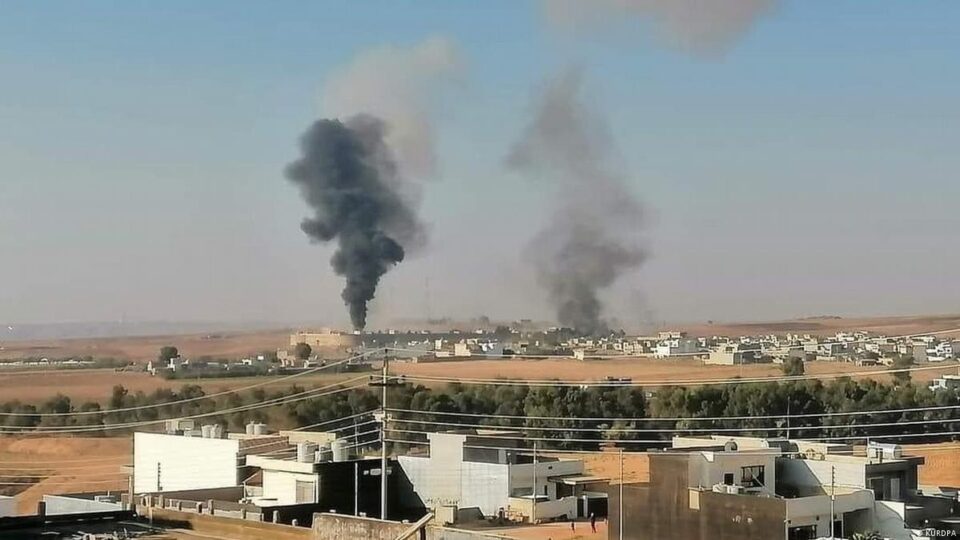 هێرشی مووشەکی بۆ سەر بارەگاکانی حیزبی دیمۆکراتی کوردستانی ئێران