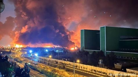 هێرشەکان بۆ سەر ناوەند و پێگە سەربازییەکان لە چەند شاری ئێران