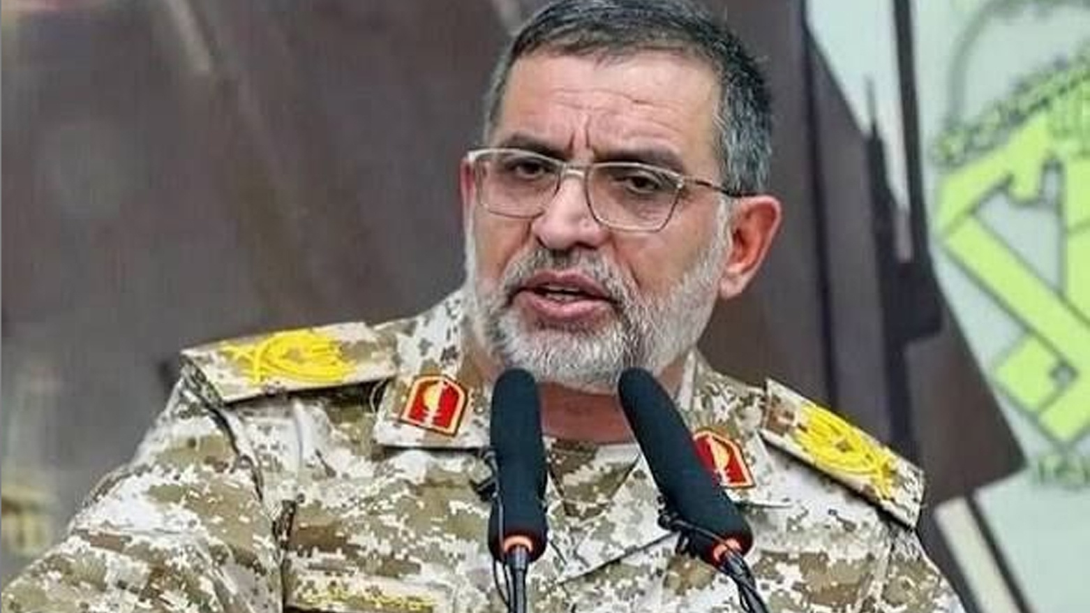 کوژرانی فەرماندەیەکی سوپای پاسداران لە درێژەی هێرشەکاندا