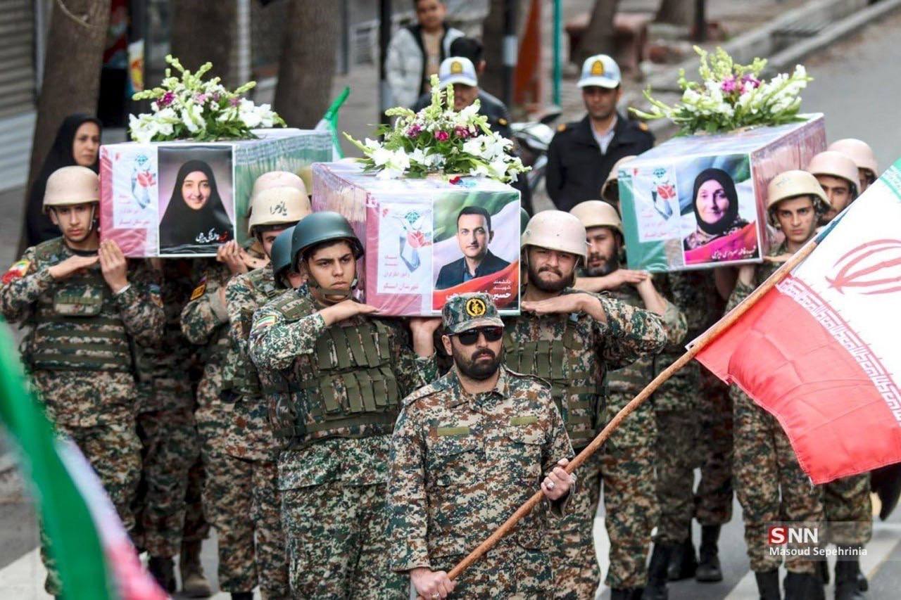 کوژرانی کۆمەڵێک لە بەرپرسانی باڵای سپای پاسداران و هێزە سەربازییەکان