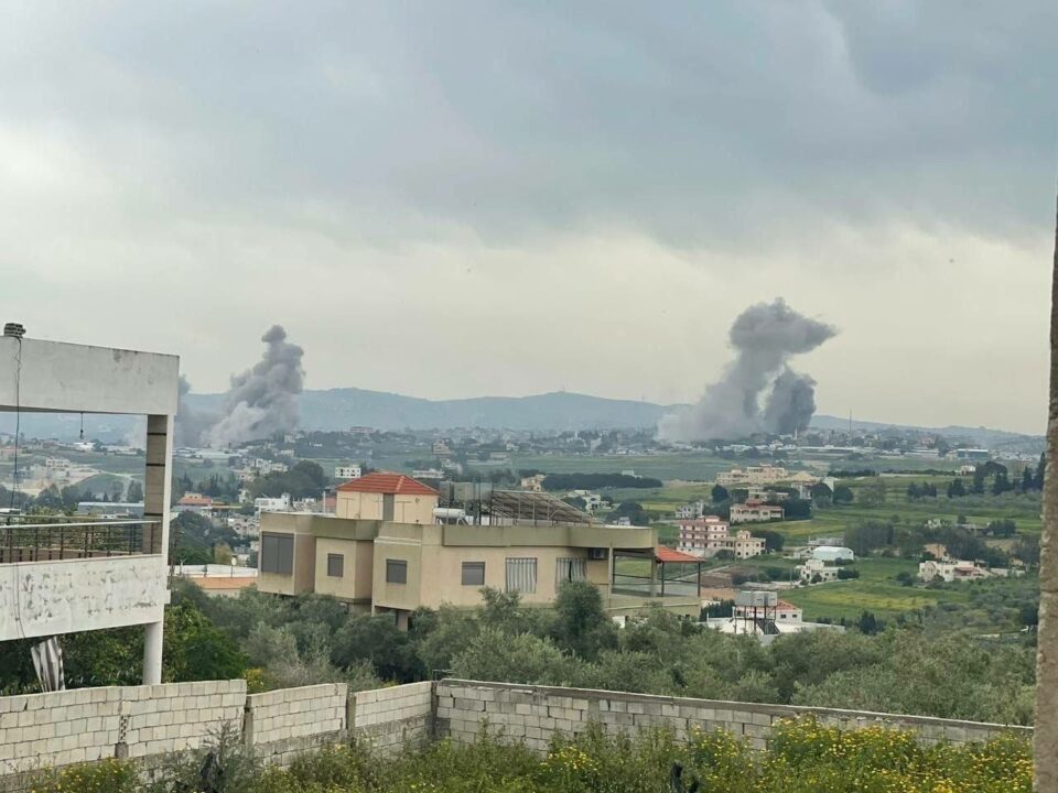 درێژەی هێرشەکانی ئەرتەشی ئیسرائیل بۆ سەر باشووری لوبنان 1