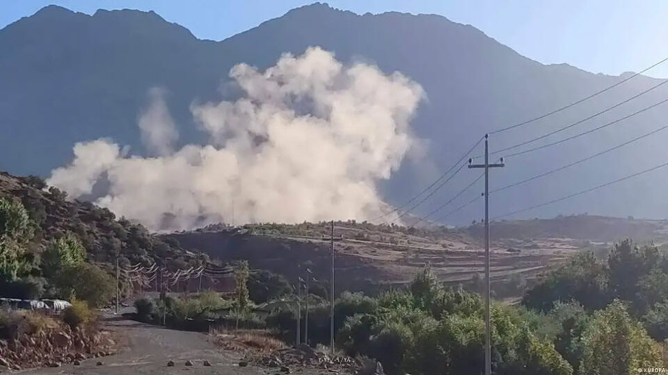 موج جدید حملات موشکی به کمپ حزب دموکرات کردستان ایران