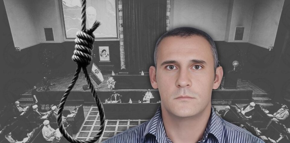 پەسەندکرانی حوکمی سێدارەی بەندکراوێکی سیاسی لە زیندانی چوبیندەری