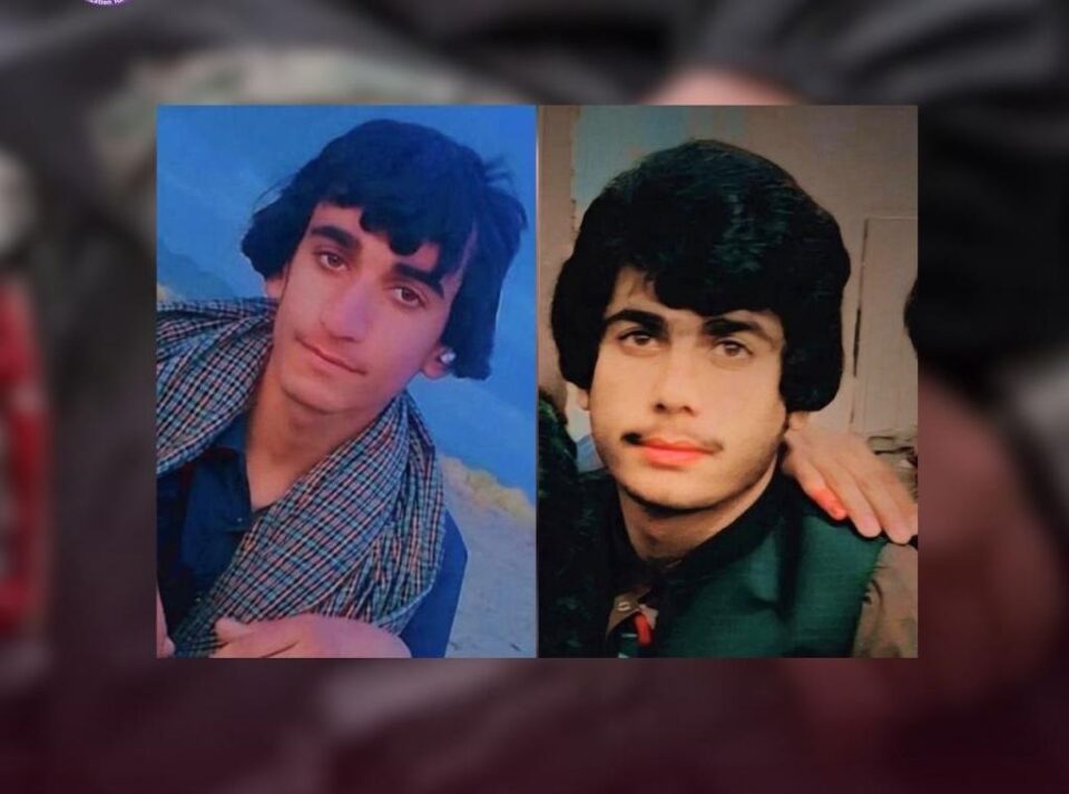 کوژرانی دوو گەنجی بلوچ لە سنووری کلگان