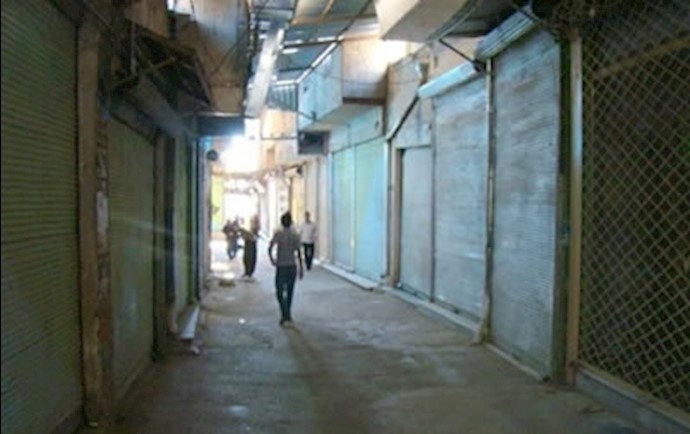 کۆبوونەوە و مانگرتنی دوکاندارانی پاساژی عەلائەدینی تاران