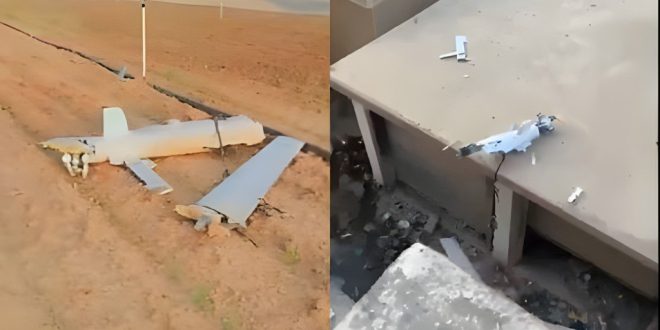 کەوتنە خوارەوەی دوو درۆن لە ناحیەکانی باسرمە و رزگاری لە پارێزگای هەولێر.