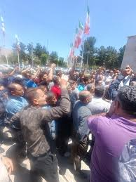 ناڕەزایەتیی نانەواکان لە کرماشان