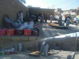 هێرشی هێزەکانی شارەداری ڕژیم بۆ سەر دەستفرۆشان لە سەراوان