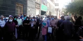 کۆبوونەوەی ناڕەزایەتیی ماڵبراوانی پڕۆژەی نگین غرب