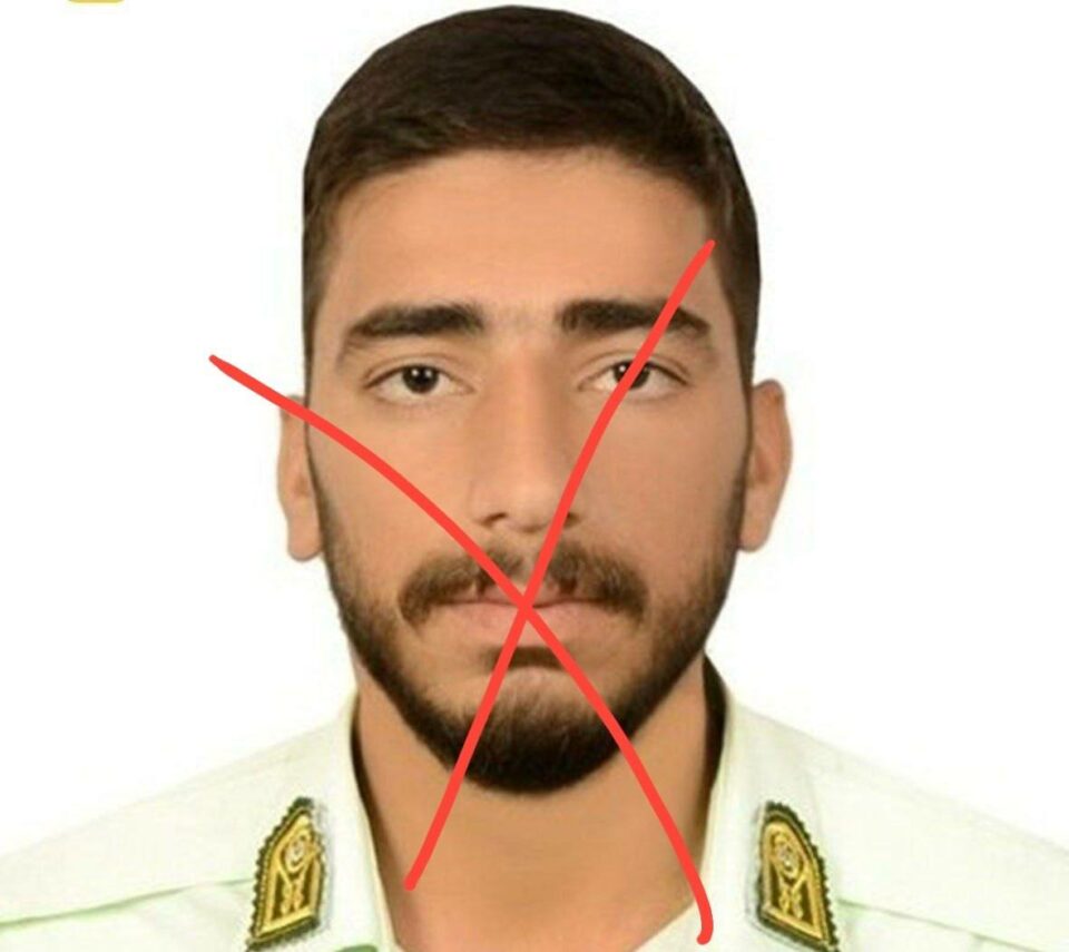 کوژرانی پلەدارێکی سپای پاسداران و سەربازێکی دیکەی ڕژیم لە ڕاسک 2