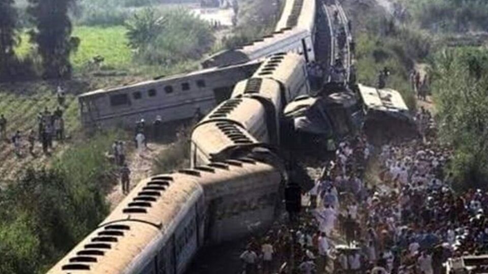 تصادف مرگبار دو قطار در مصر