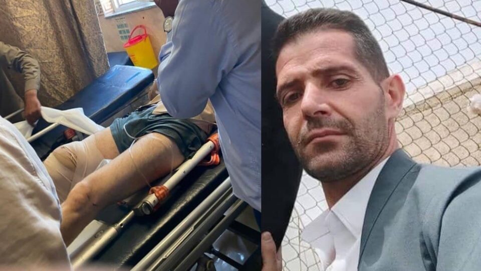 بریندار بوونی دوو كۆڵبه‌ر له‌ سنووره‌كانی حاجی عۆمران و بانه‌ 3