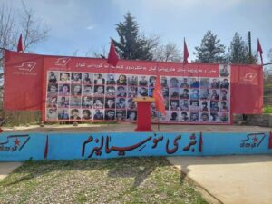 به‌ڕێوچوونی ڕێوڕه‌سمی ڕێزبۆێنانی له‌ یادی هاوڕێیانی گوردانی شوان له‌ مه‌قه‌ڕی ناوه‌ندی كۆمه‌ڵه‌