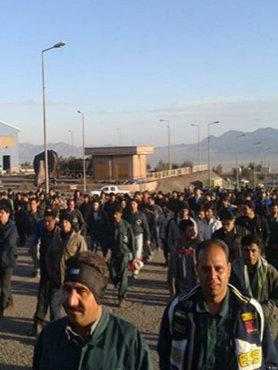 اعتراض کارگران معدن چادرملو1