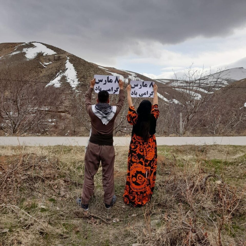 پێشوازی ژنان له‌ هاتنی ڕۆژی ٨ی مارس له‌ شاری ورمێ 4