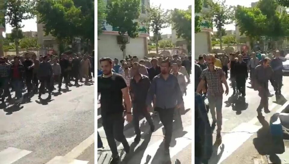 كۆبوونه‌وه‌ی كرێكارانی شیركه‌ته‌كانی توولی پێرس و به‌سته‌به‌ندی