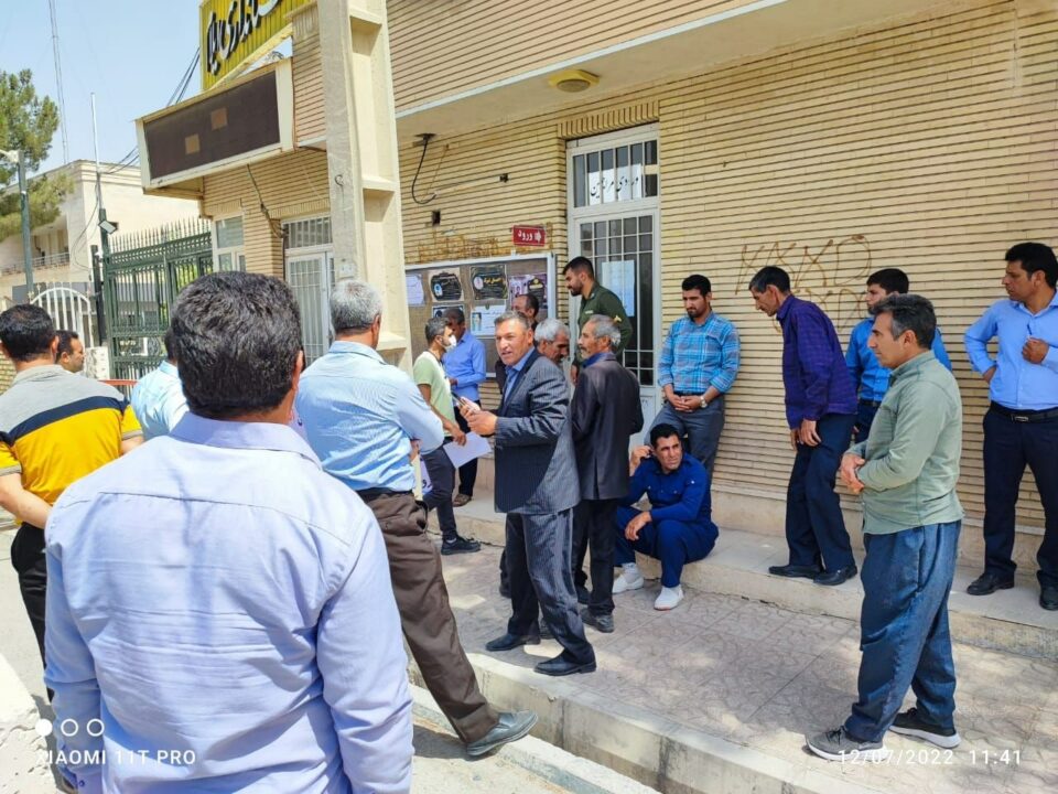 كۆبوونه‌وه‌ی دانیشتووانی گوندی شله‌ كه‌شی ئیلام 1