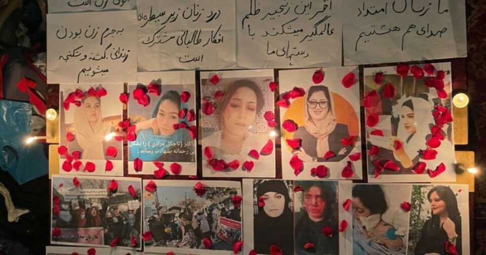 پشتیوانی ژنانی ئه‌فغانستان ژنانی ئێرانی بۆ مه‌حكوومكردنی كوشتنی