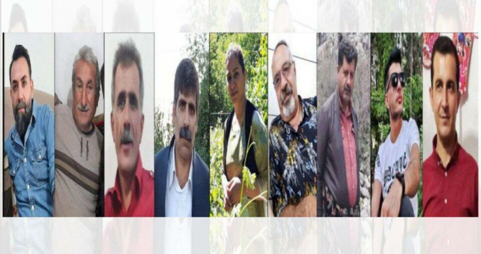 ده‌ركردنی قه‌راری به‌ندكران بۆ ٨ چالاكی كرێكاری ده‌ستبه‌سه‌ركراو