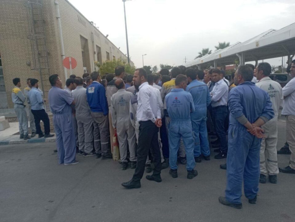 درێژه‌ی مانگرتنی كرێكارانی ئه‌ركان سالسی شاغڵ له‌ پارسی جنووبی 1