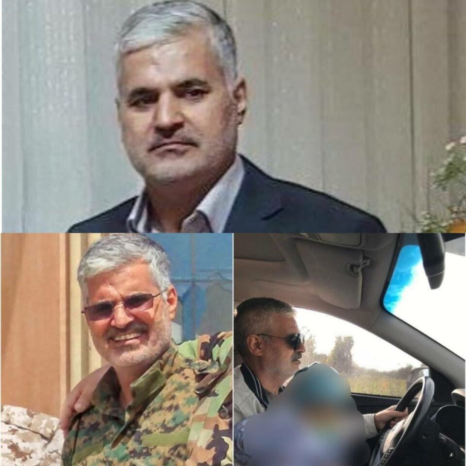 كوژرانی چوار فه‌رمانده‌ی سپای پاسداران له‌ هێرشی ئیسڕائیل بۆ سه‌ر 1