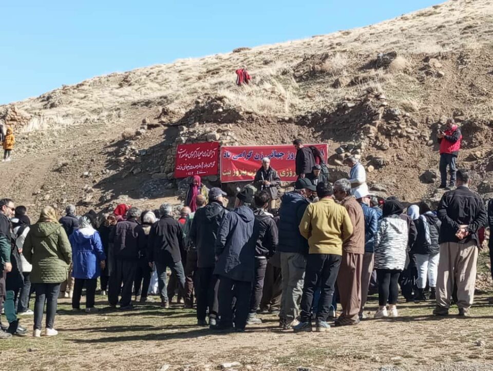 به‌ڕێوه‌بردنی مه‌راسمی ٨ی مارس له‌ شاری سنه‌ 1