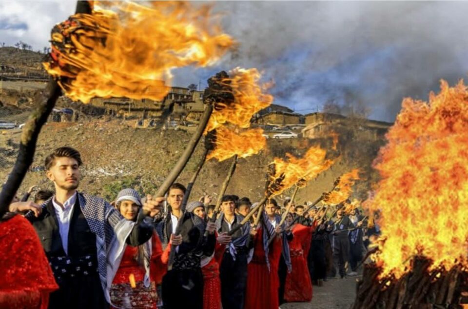 به‌ڕێوه‌چوونی ڕێوڕه‌سمه‌كانی نه‌ورۆز له‌ چه‌ند شارێكی كوردستان 1