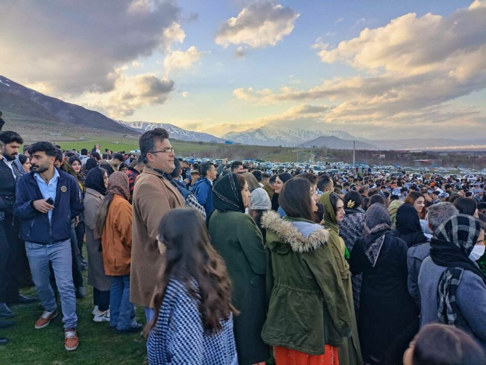 پێشوازی لە نەورۆز و ساڵی نوێی هه‌تاوی لە ئاوایی نەمنجێی پیرانشار