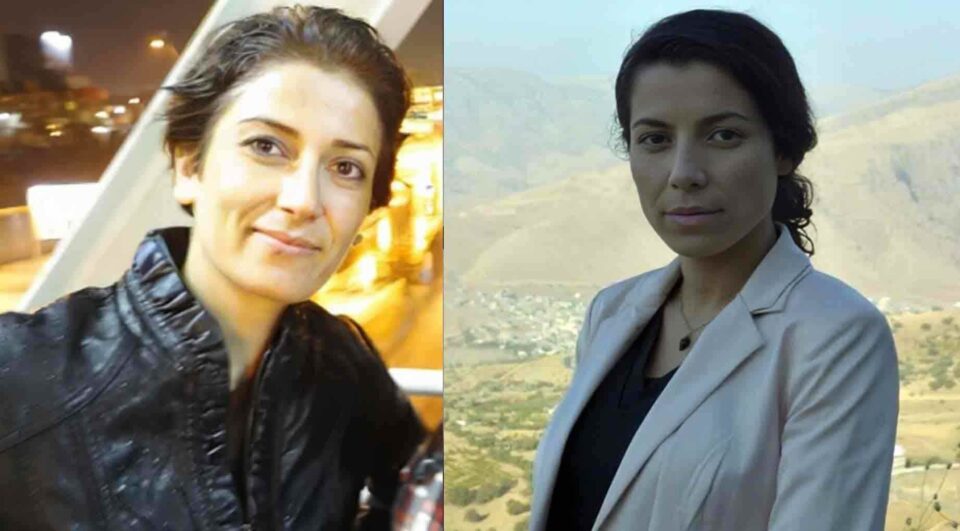 پشتیوانی چالاكانی مه‌ده‌نی و مافی ژنان له‌ په‌خشان عه‌زیزی و وریشه